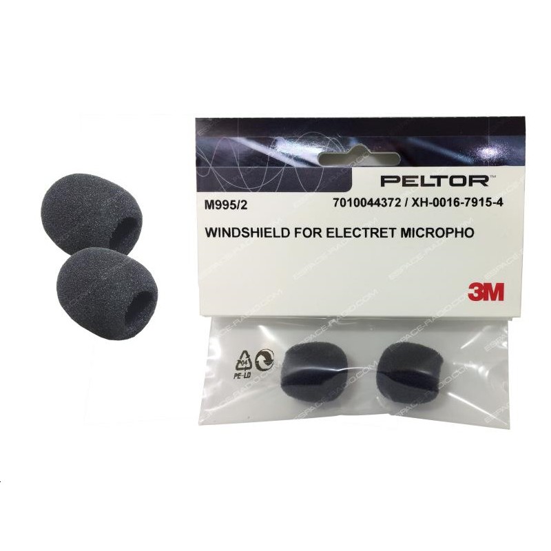 Koptelefoon accessoires : Peltor M995/2 - Windshield 